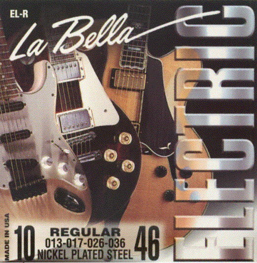 LaBella LaBella Electric Guitar Strings, Nickel (10-46)