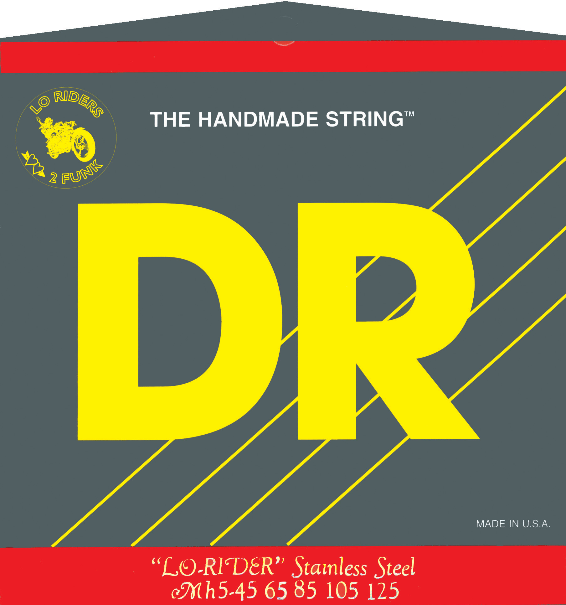DR Strings DR Strings MH545 Lo-Rider 5-String Bass Strings (45-125)
