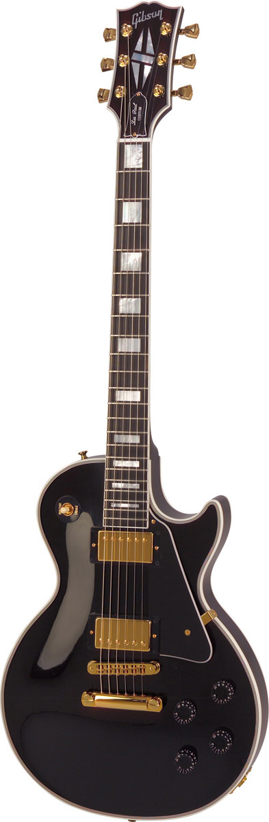 Gibson Gibson Les Paul Custom Electric Guitar with Case - Ebony