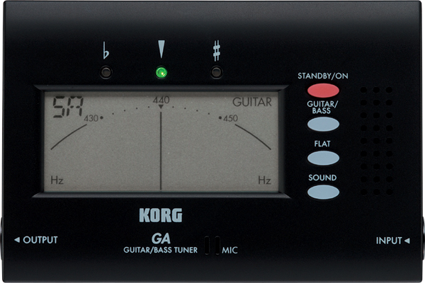 Korg Korg GA40 Large Display Guitar and Bass Tuner