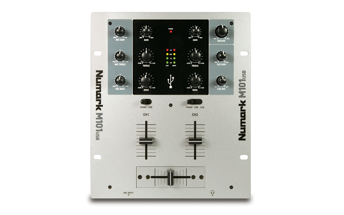 Numark Numark M101USB 2-Channel USB DJ Mixer