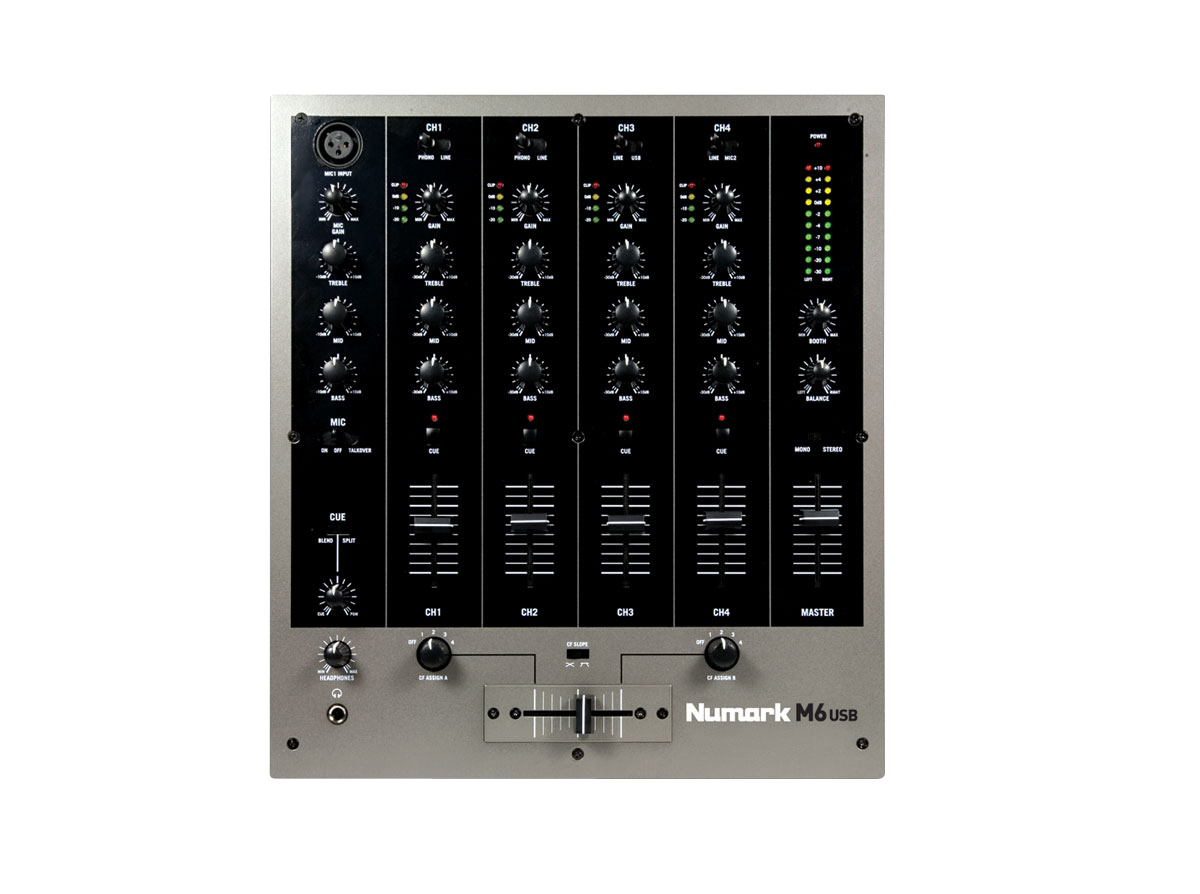 Numark Numark M6 DJ Mixer, USB