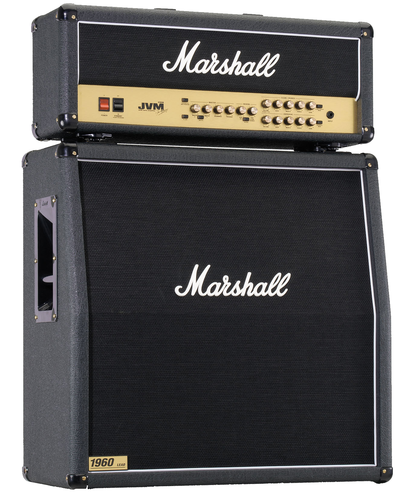Marshall Marshall JVM Half Stack with JVM210H Amp Head and JCM1960A Cab