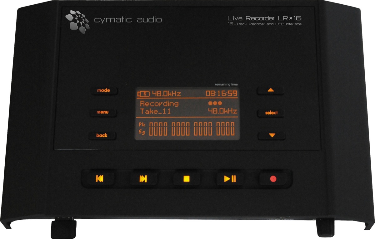 Cymatic Audio Cymatic Audio LR-16 Live USB Audio Recorder