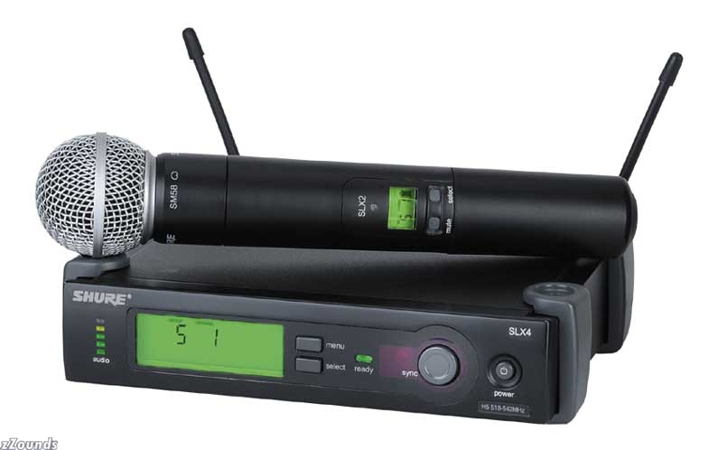 Shure Shure SLX UHF Wireless System, Beta 58A Handheld Microphone