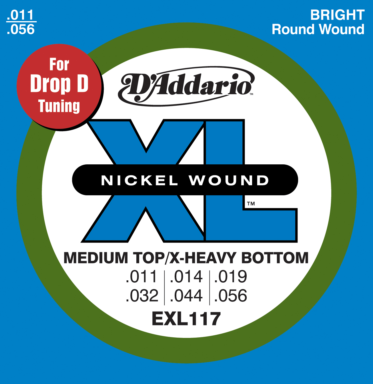 D'Addario D'Addario EXL Nickel Wound Electric Guitar Strings