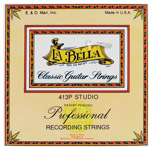 LaBella LaBella 413P ProSeries Flatwound Classical Strings, Nylon