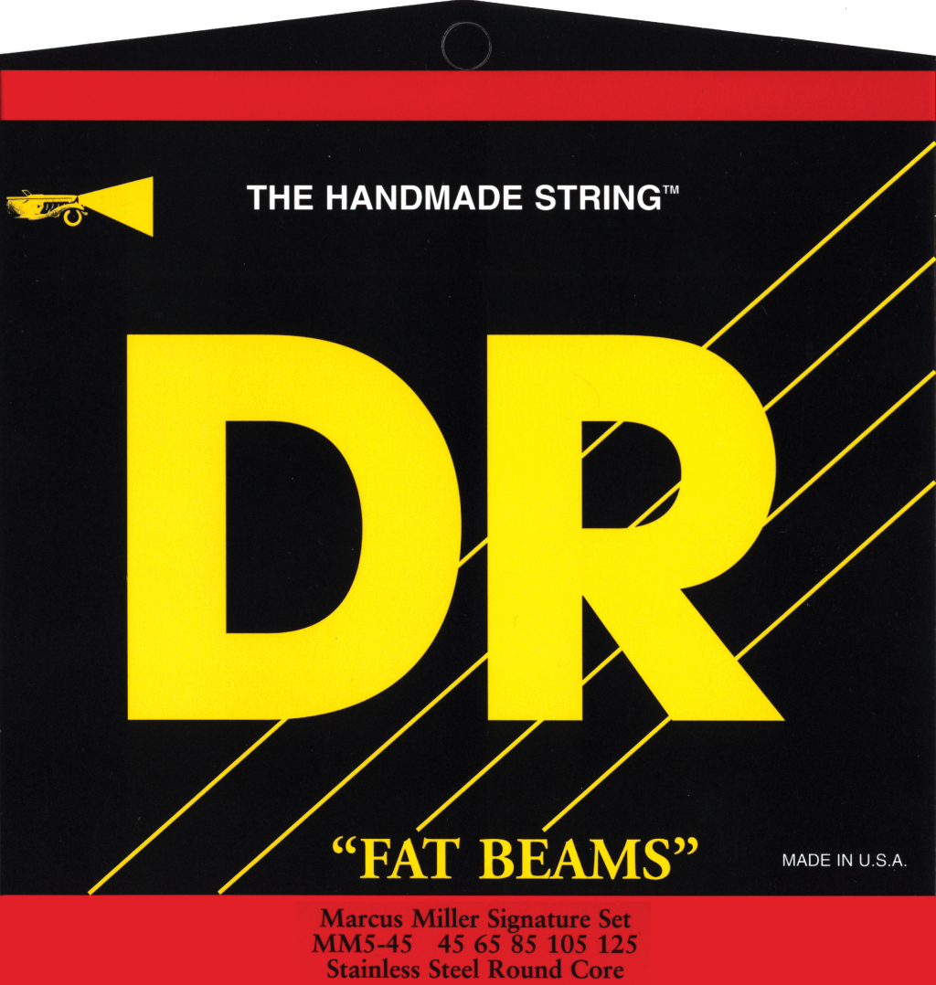 DR Strings DR Strings Fat Beam Marcus Miller Bass Strings (45-125)