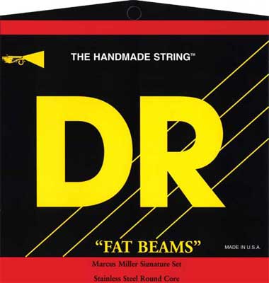 DR Strings DR Strings Fat Beam Marcus Miller Bass Strings (45-105)