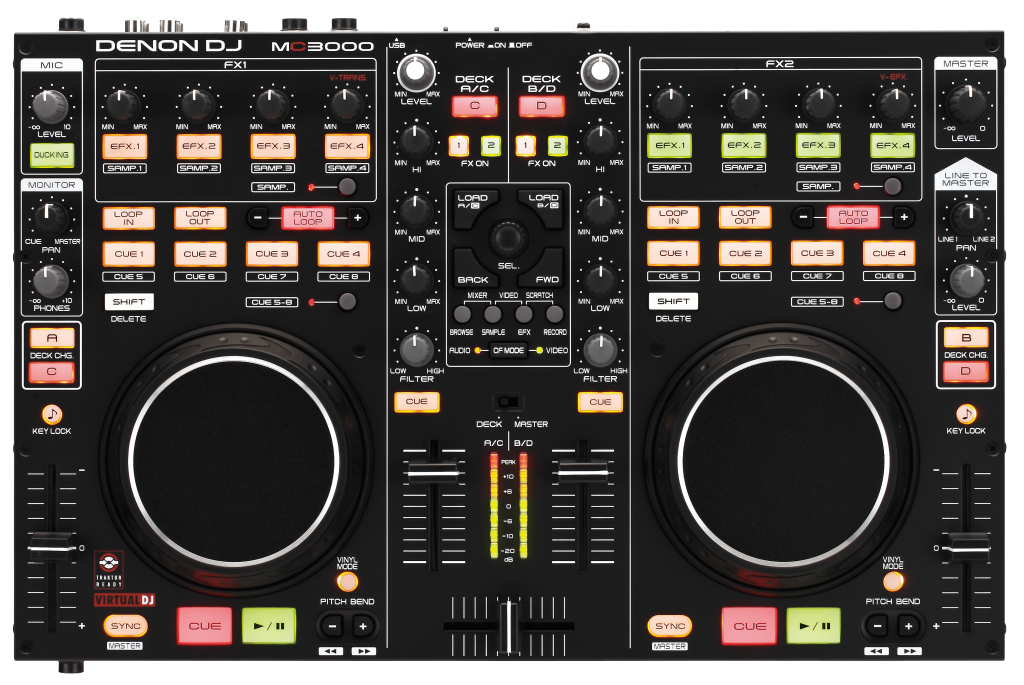 Denon Denon MC3000 Professional DJ Controller