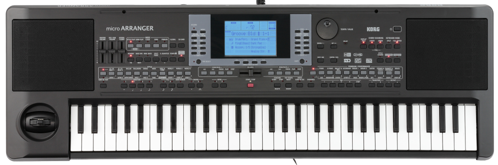 Korg Korg microARRANGER Keyboard Workstation, 61-Key