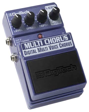 DigiTech DigiTech X-Series Multi-Chorus Multi-Voice Chorus Effects Pedal