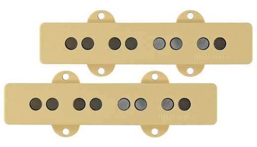 DiMarzio DiMarzio Ultra Jazz Bass Pickup Set (DP149) - Creme