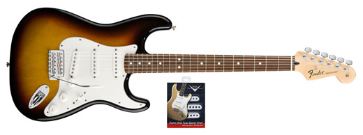 Fender Fender Standard Stratocaster Rosewood Electric Guitar and Texas Special Pickup Set - Brown Sunburst