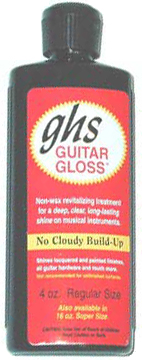 GHS GHS Guitar Gloss Polish 4 oz. Regular Size Bottle