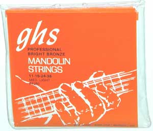 GHS GHS PF250 Medium Light Mandolin Strings