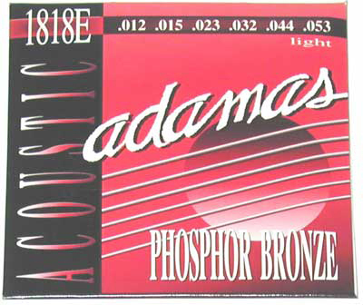 Adamas Adamas Acoustic Guitar Strings, Phosphor Bronze (12-53)