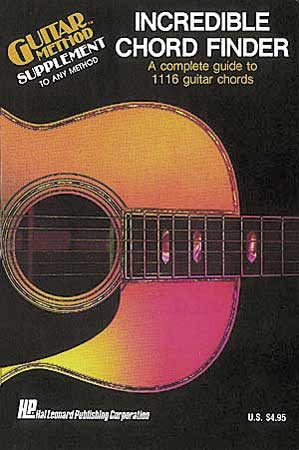 Hal Leonard Incredible Chord Finder Book
