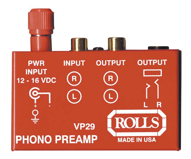 Rolls Rolls VP29 Phono Preamp