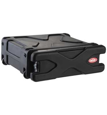 SKB SKB Roll-X Rolling Rack Transportation Case (3-Space)