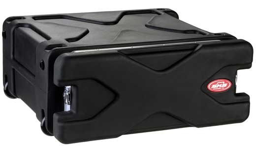 SKB SKB Roll-X Rolling Rack Transportation Case (4-Space)