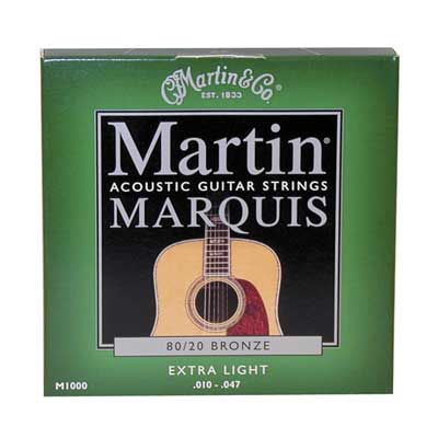 Martin Martin Marquis 80/20 Acoustic Guitar Strings (10-47)