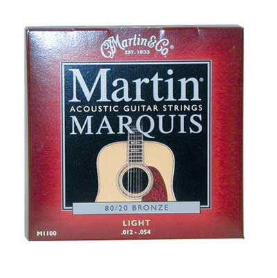 Martin Martin Marquis 80/20 Acoustic Guitar Strings (12-54)