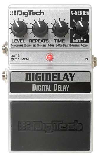 DigiTech DigiTech X-Series DigiDelay Digital Delay Effects Pedal