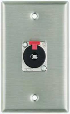 Pro Co Pro Co WP1006 Wall Faceplate with 1 Female TRSF