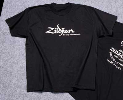Zildjian Zildjian Logo Classic T-Shirt - Black (Large)