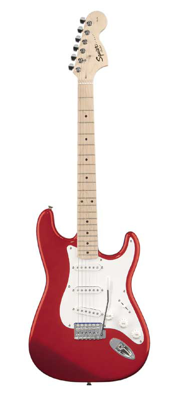 Squier Squier Affinity Stratocaster Electric Guitar, Maple Fretboard - Metallic Red