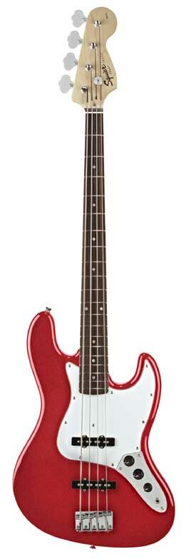 Squier Squier Affinity Jazz Electric Bass - Metallic Red