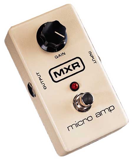 MXR MXR M133 Micro Amp Boost Effects Pedal