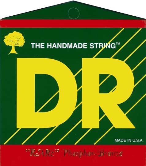 DR Strings DR Strings Rare Phosphor Bronze Acoustic Guitar Strings (11-50)