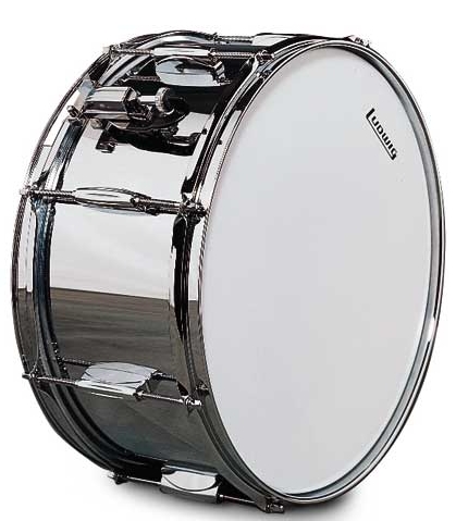 Ludwig Ludwig Rocker Chrome Steel Snare Drum (6.5 x 14 Inch)