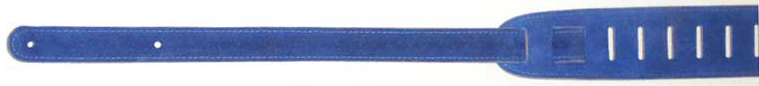 Perri's Leathers Perri's Leathers Guitar Strap, 2 Inch - Blue Suede