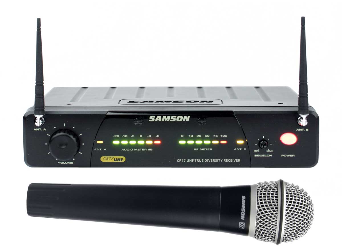 Samson Samson Concert 77 UHF Wireless System, Handheld Q7 Microphone