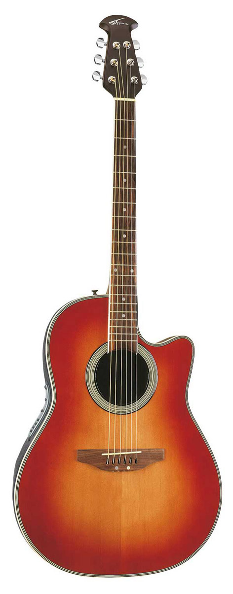 Applause by Ovation Applause AE128 Super-Shallow Bowl Acoustic-Electric Guitar - Honeyburst