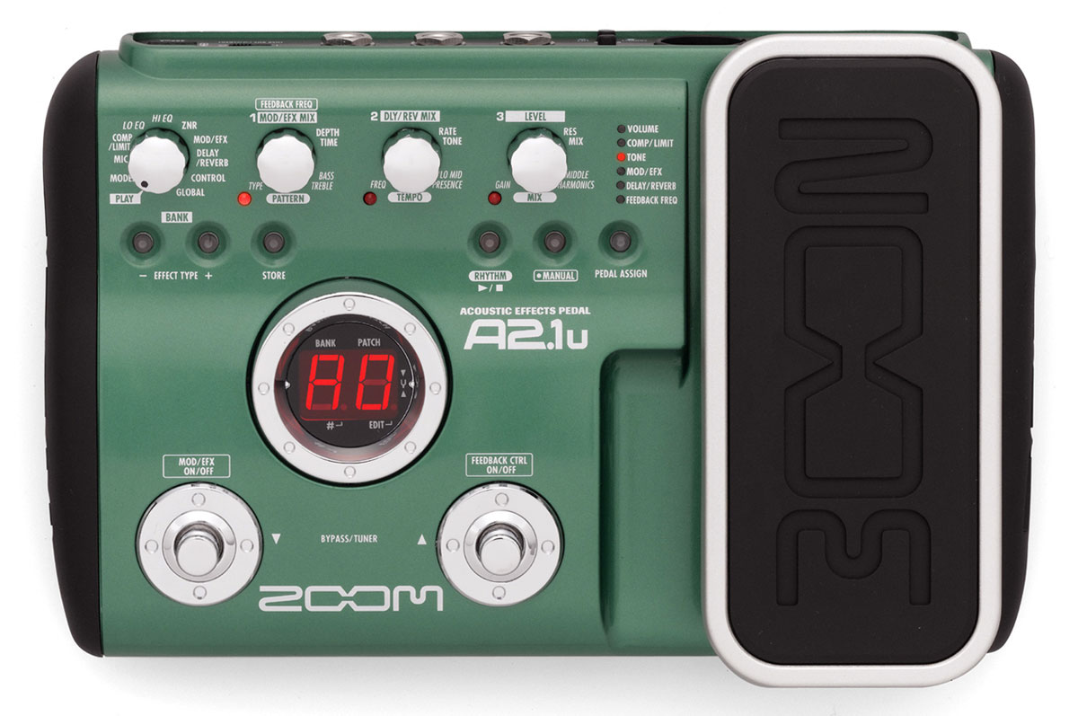 Zoom Zoom A2.1u Acoustic Multi-Effects Pedal