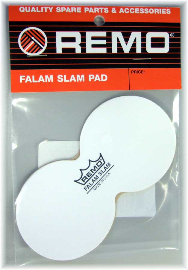 Remo Remo Falam Slam Self Adhesive Drum Pad for Double Pedal Bass Drum (2.5 Inch)