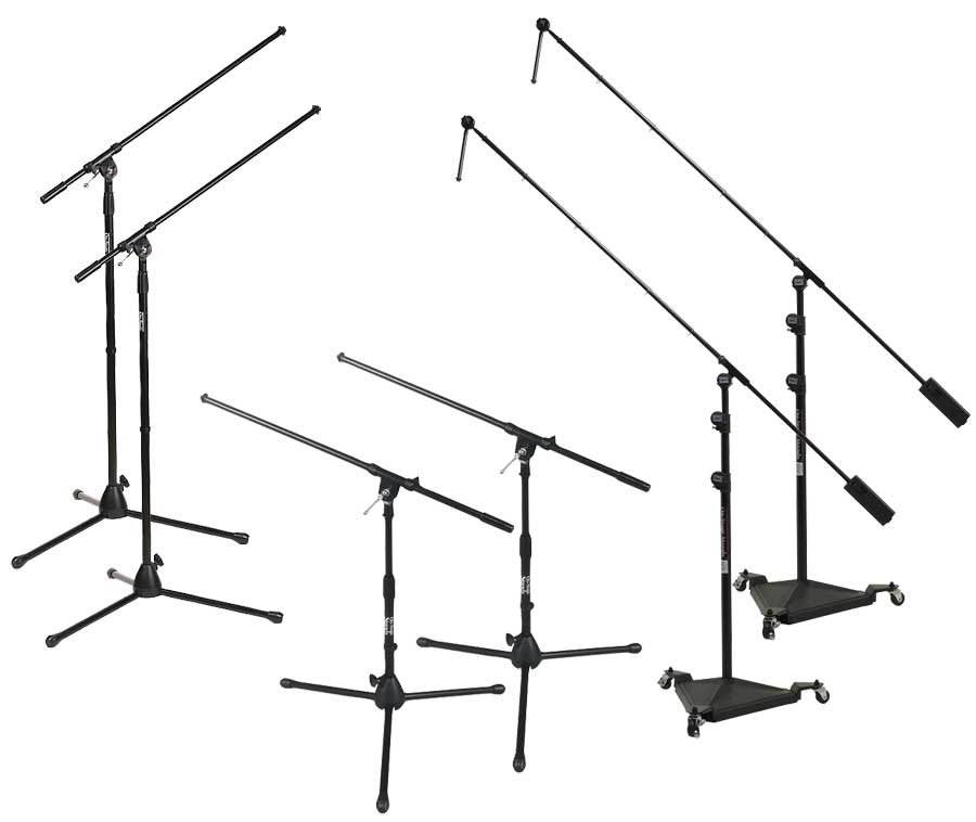 On-Stage On-Stage Pro Studio Mic Stand Package, 6 Stands