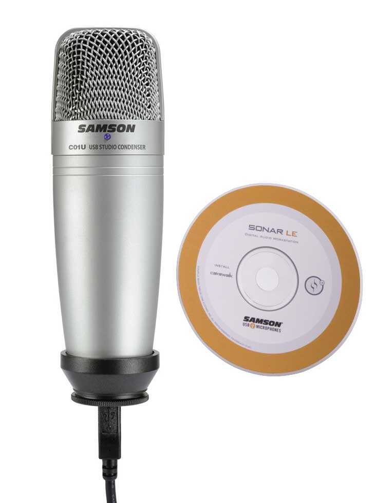 Samson Samson C01U USB Condenser Microphone (Hypercardioid)