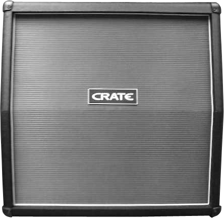 Crate Crate FlexWave FW412A 4x12 Guitar Cabinet, Angled