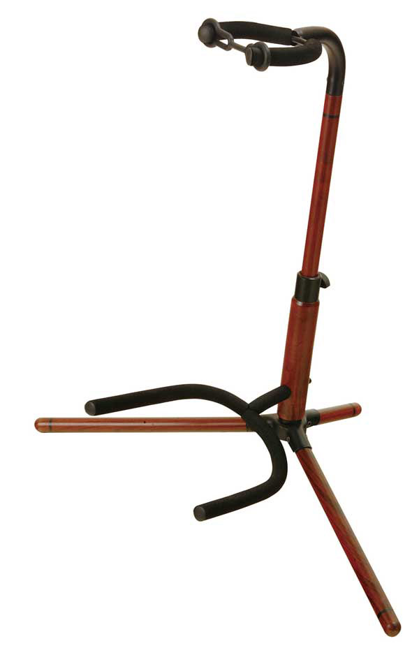 On-Stage On-Stage WGS100 Single Guitar Stand, Wood