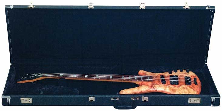Warwick RockCase Universal Electric Bass Hard Case - Black