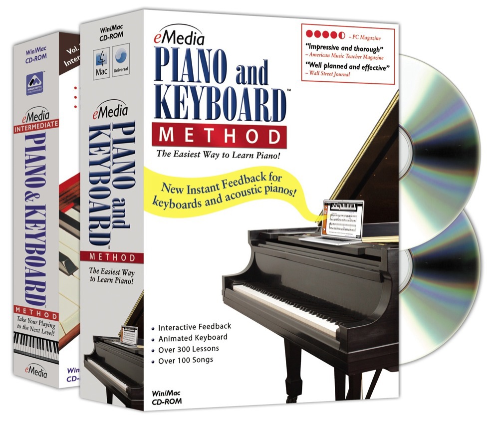 eMedia eMedia Piano and Keyboard Method Tutorial Pack