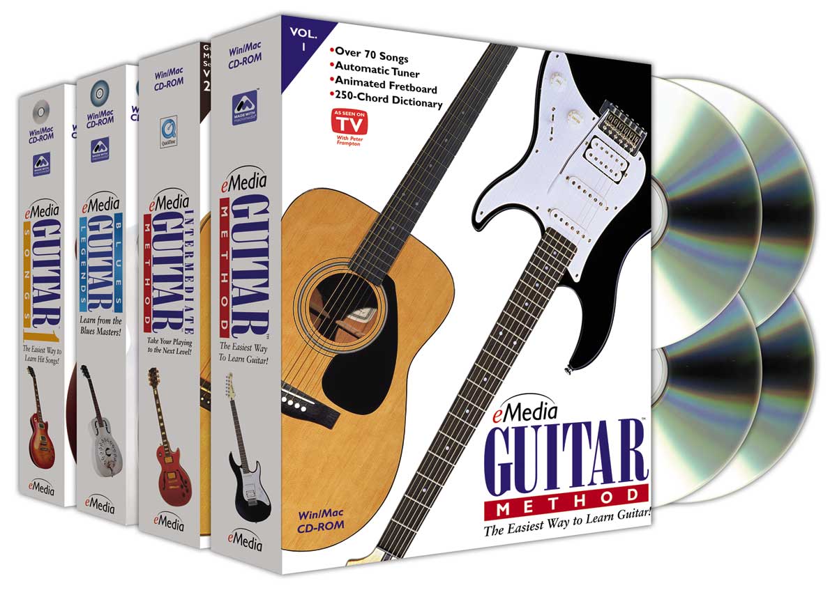 eMedia eMedia Guitar Collection Instruction Software