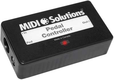 MIDI Solutions MIDI Solutions MIDI Generator Pedal Controller