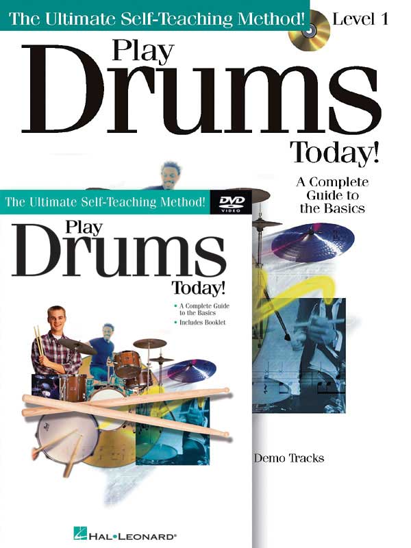 Hal Leonard Play Drums Today Beginners Kit: DVD, Book, and CD