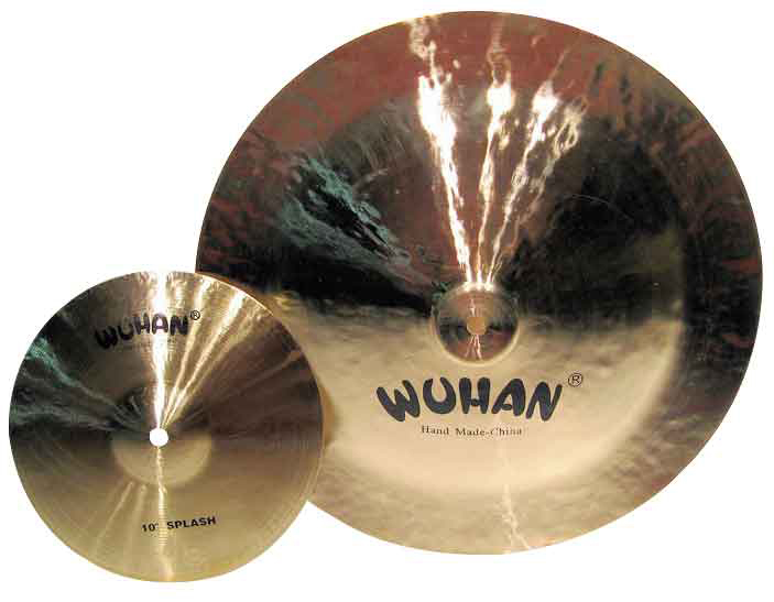 Wuhan Wuhan Splash and China Cymbal Value Pack (10 Inch Splash, 18 Inch China)